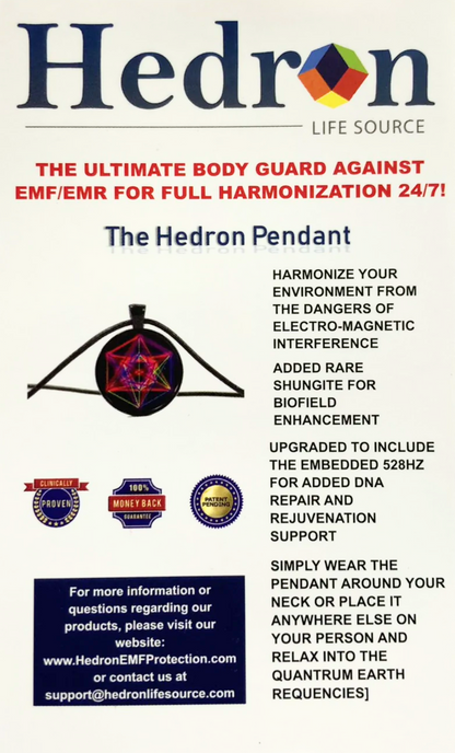 Hedron Pendant (3PK Bundle)- New Design